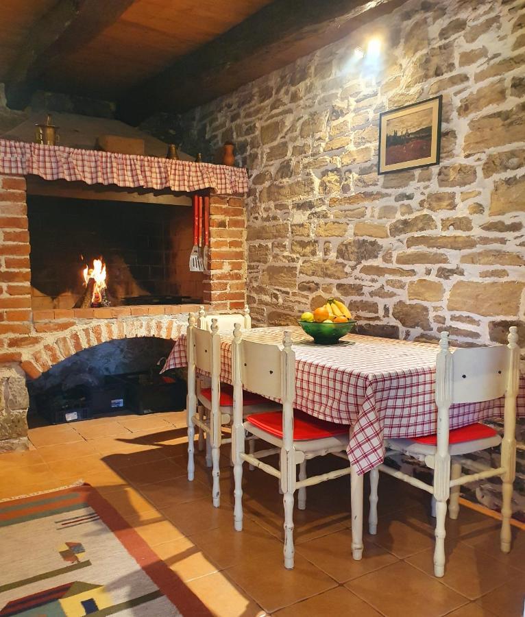 Casa Leonarda, Old Authentic Istrian Stone House Near Motovun, Central Istria Zamask Exterior foto