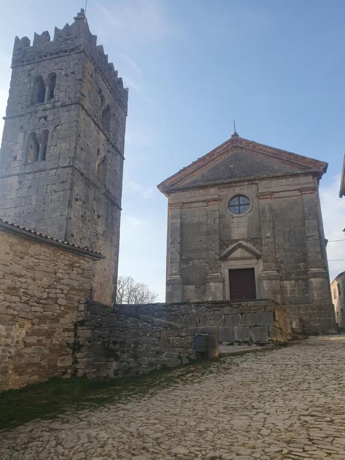 Casa Leonarda, Old Authentic Istrian Stone House Near Motovun, Central Istria Zamask Exterior foto